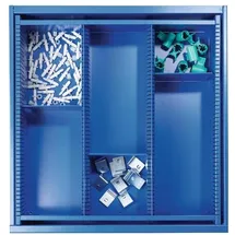 Nordwest Handel AG Schubladenunterteilungsmaterial BK 600 Front-H.140mm 2 Längs-/3 Querteiler