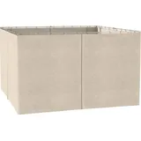 Outsunny Seitenwände für 3x4 m Pavillon 4 Stück Beige 3 x 4 m