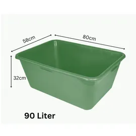 Buri Wildwanne 90 Liter grün