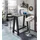 Mäusbacher Bartisch 120 x 105 x 70 cm Schwarz