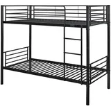 Habitat et Jardin Etagenbett ADAM - 90 x 190 cm - Schwarz