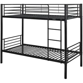Habitat et Jardin Etagenbett ADAM - 90 x 190 cm - Schwarz