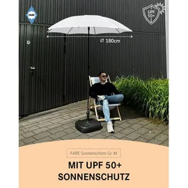 Fare Ø 180 cm Weiß