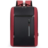 Wasserdichter Business-Rucksack für Männer, USB-Schulrucksäcke, Laptop-Rucksack, große Kapazität, Rucksack für Männer, Rucksack