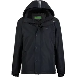 JEFF GREEN Herren Mantel Hiro, Deep Black, 52