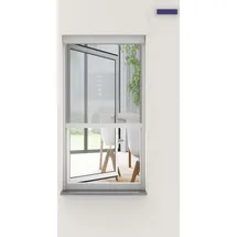 Hecht Insektenschutzrollo elektrisch 110 x 220 cm Anthrazit
