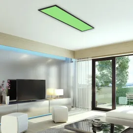 Briloner LED Panel 100 x 25 x 7 cm schwarz