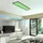 Briloner LED Panel 100 x 25 x 7 cm schwarz