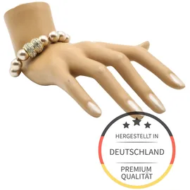 COLLEZIONE ALESSANDRO Armband "Nürnberg", Damen, Gr. Metall, beige, COLLEZIONE ALESSANDRO, Armbänder Armband