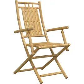 vidaXL 3-tlg. Bistro-Set Bambus