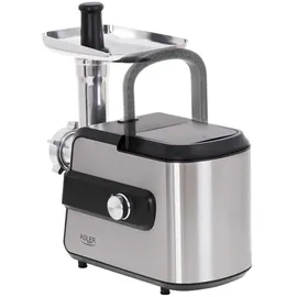 Adler AD 4813 Fleischwolf #5 Schwarz/Silber