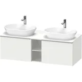 Duravit D-Neo Konsolenwaschtischunterbau wandhängend Weiß Matt 1400x550x459 mm - DE4950B70180000 DE4950B70180000