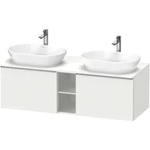 Duravit D-Neo Konsolenwaschtischunterbau wandhängend Weiß Matt 1400x550x459 mm - DE4950B70180000 DE4950B70180000