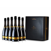 Sant'Orsola Prosecco D.O.C. Brut LX Schaumwein Italien Wein 6 Flaschen (6 x 0.75 l)