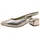 Marco Tozzi Damen Slingpumps mit Blockabsatz Vegan, Beige (Platinum), 38 EU - 38 EU