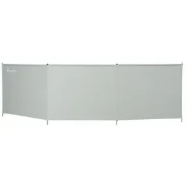 Isabella Windschutz Sun 3-Teilig grau 460 x 130 cm
