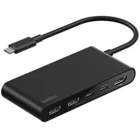 Belkin Connect USB-C Hub, WITH AVC022hqBK