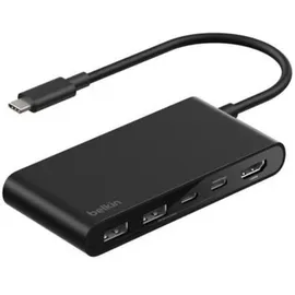 Belkin Connect USB-C Hub, WITH AVC022hqBK
