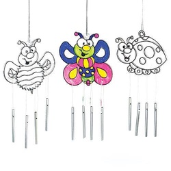 Suncatcher-Windspiele "Insekten" (pro Set 3) Bastelsets