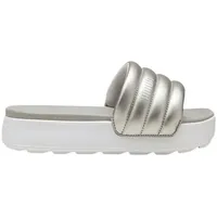 Puma Schuhe Karmen Slide Puffy, 39539903 - Silber/Dunkelblau/Rosa - 38