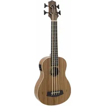 Dimavery UK-700 Bass-Ukulele. Zebra