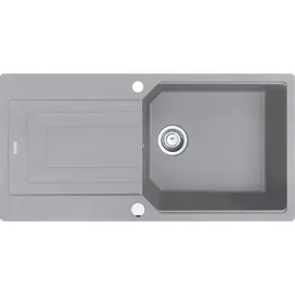 Franke Urban UBG 611-100 links Einbauspüle steingrau Excenterbetätigung 1000 x 500 mm