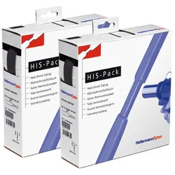 1St. Hellermann Tyton HIS-PACK-9.5/4.7-PO- Warmschrumpfschlauch 2:1 HIS-Pack-9,5...