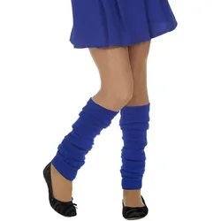 Enge Beinstulpen in blau