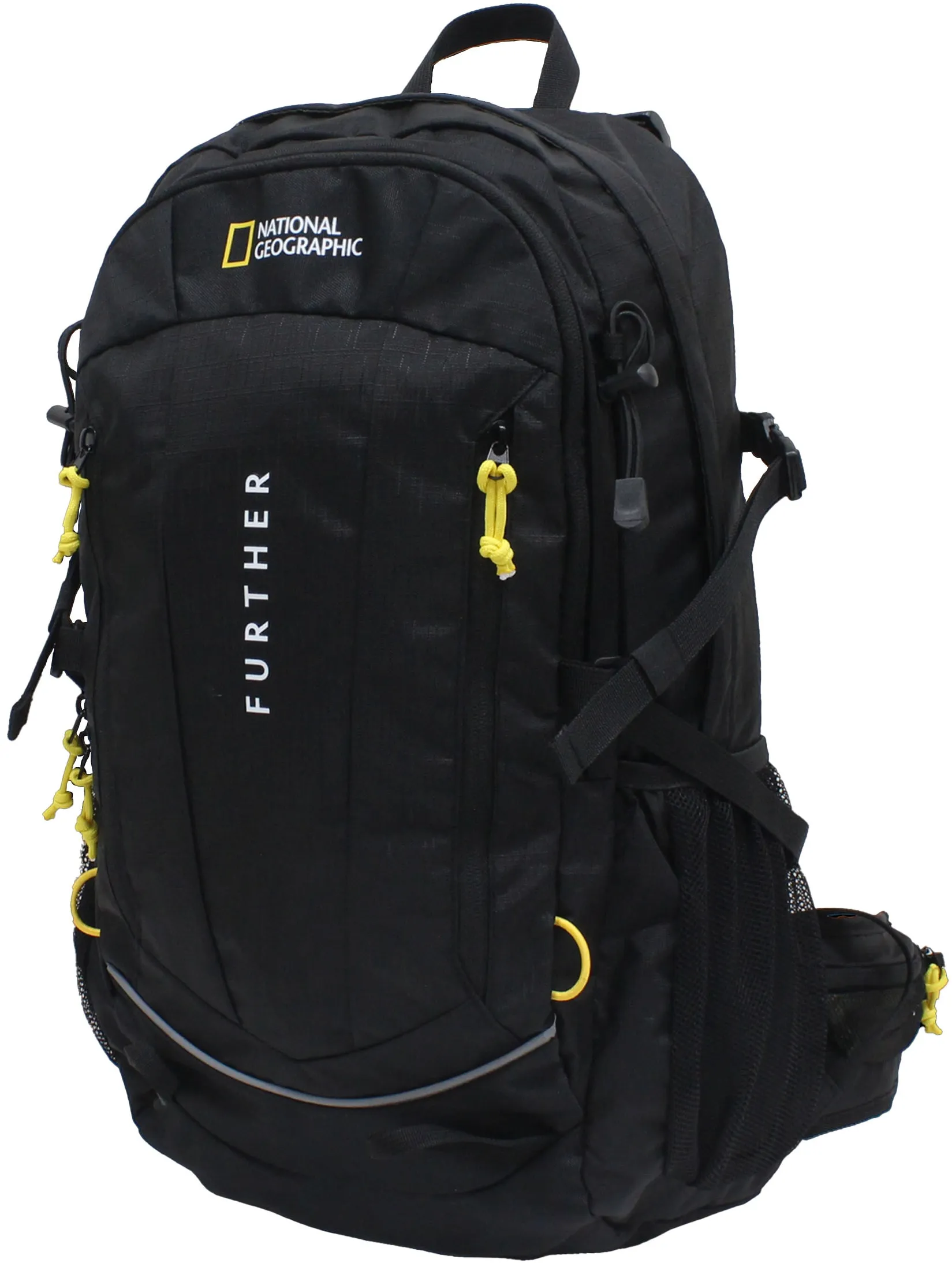 Cityrucksack NATIONAL GEOGRAPHIC "Destination" Gr. B: 33.50cm, schwarz Rucksäcke mit vielen Fächern