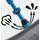 Peaty's MK2 Tubeless Ventile 80 mm Rot