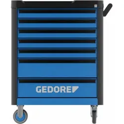 Gedore Werkzeugwagen workster highline mit 147-teilig Werkzeugsortiment