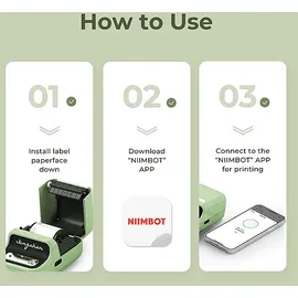 Niimbot B21 Pro Grün