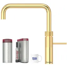 bietal® Quooker Fusion Square gold & COMBI Reservoire & CUBE