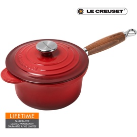 Le Creuset Tradition Profitopf 18 cm kirschrot mit Holzgriff