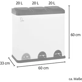 Svita TC3X20 60 l Weiß