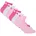 6er Pack Kurzsocken Pink/Weiß 35-38