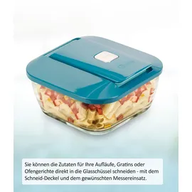 Genius Nicer Dicer Chef Professional Glasschüssel