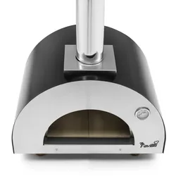 The Favilla OVENELLA Edelstahl-Holzofen – Outdoor-Pizzaofen für knusprige Steinofenpizza
