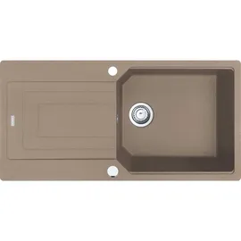 Franke Urban UBG 611-100 links Einbauspüle cashmere Excenterbetätigung 1000 x 500 mm