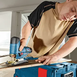 Bosch GST 12V-70 Professional inkl. 2 x 2,0 Ah + Ladegerät + L-Boxx
