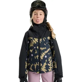 Roxy Free Jet Block Jacke Fennel Seed Big Flower Rg 16
