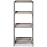 butenkist Blumentreppe Gesa 40 x 48 x 105 cm Warm Grey