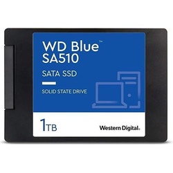 WD SSD WESTERN DIGITAL SA510 1TB SATA 3.0 Schreibgeschwindigkeit 510 MByte/s Lesegeschwindigkeit 560 MB (1000 GB, 2.5″), SSD