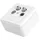 Hama Antennen SAT BK Dose Twin Enddose reinweiß 00205354