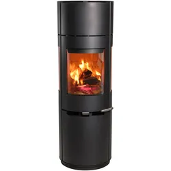 Kaminofen ADURO "Aduro 9-7", schwarz, Kaminöfen, 3 Scheiben Ofen