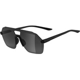 Alpina BEAM I - Verspiegelte und Bruchsichere Sonnenbrille Mit 100% UV-Schutz Für Erwachsene, all black matt, One Size