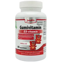 JutaVit Vitamin D3 Gummies (60 Gummibonbons, Himbeere)