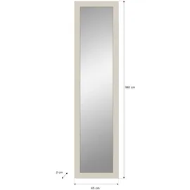 xonox.home Notes Spiegel 45 x 180 cm Sandbeige