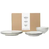 Broste Copenhagen Nordic Sand Geschirrset Beige 2er Set