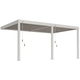 Weide Deluxe Wand Pergola 3,6 x 5,3 m sand